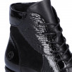 bottines femme  noires confortables REMONTE D6882