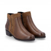 bottines marrons confortables femme Remonte D6893