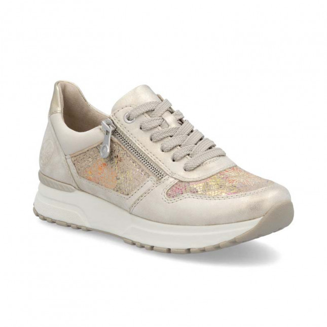 basket femme confortable semelle amovible Rieker Alula N7422