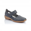 ballerine femme à velcro confortable RIEKER Maya 41399