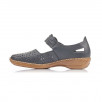 ballerine femme à velcro confortable RIEKER Maya 41399