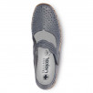 ballerine femme à velcro confortable RIEKER Maya 41399