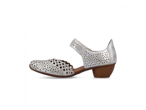 ballerines velcro confortables rieker Massa 43753