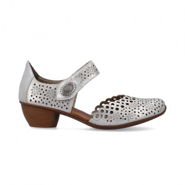 ballerines velcro confortables rieker Massa 43753