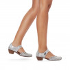 ballerines velcro confortables rieker Massa 43753