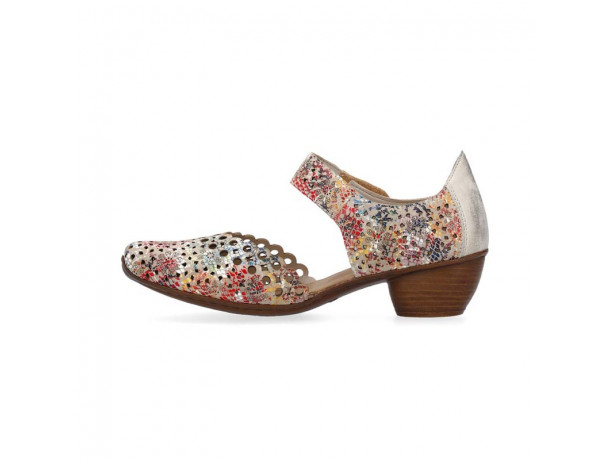 ballerines velcro confortables rieker Massa 43753