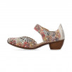 ballerines velcro confortables rieker Massa 43753