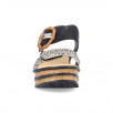 Sandales talon compensé femme RIEKER Eagle 68176
