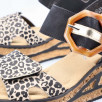Sandales talon compensé femme RIEKER Eagle 68176