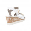 sandales blanches femme  confortables Remonte R6266