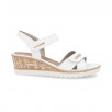 sandales blanches femme  confortables Remonte R6266