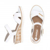 sandales blanches femme  confortables Remonte R6266