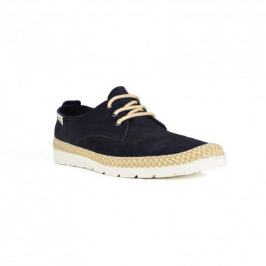 espadrille à lacets confortable homme la maison de l'espadrille 2621