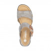 Sandales talon compensé femme RIEKER Eagle 68176