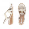 Sandales compensées femme REMONTE R6264