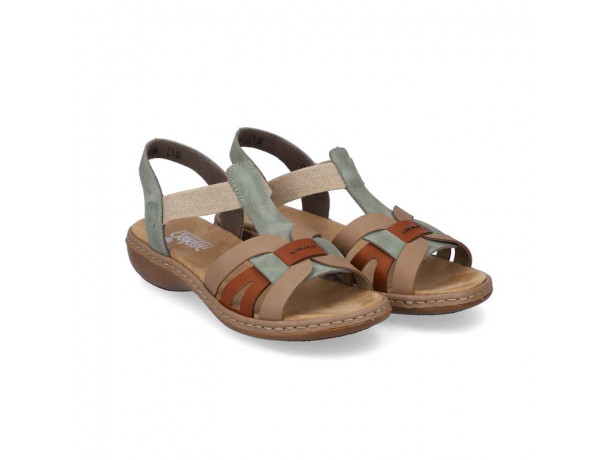 sandales femme confortable Rieker Dollaro 65918