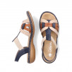 sandales femme confortable Rieker Dollaro 65918