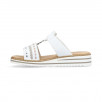 mule femme blanche confortable Rieker Alabama V0636