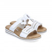 mule femme blanche confortable Rieker Alabama V0636
