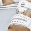 mule femme blanche confortable Rieker Alabama V0636
