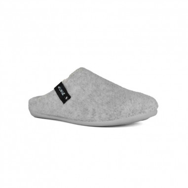 chaussons mule femme fourrés la maison de l'espadrille l6037