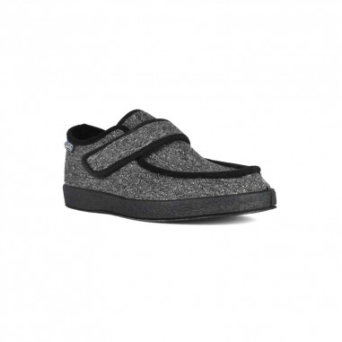 chaussons fermés pieds larges homme semelflex Lautaret