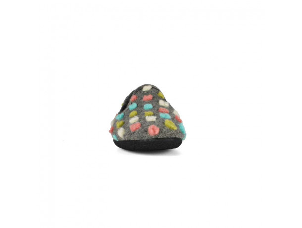 chaussons fermés confortables  femme Semelflex violaine