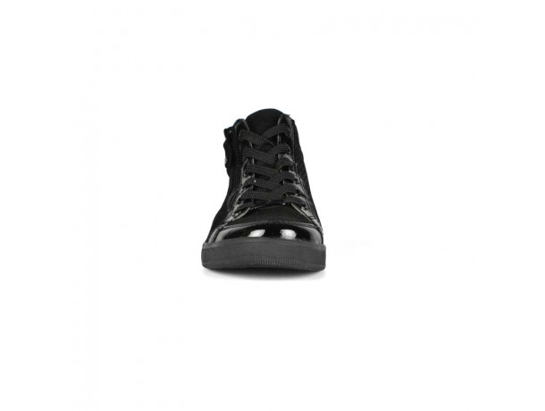 basket haute femme noire confortable ARA 24499