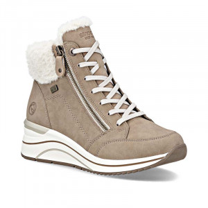 basket haute fourrée femme confortable Remonte D0T77