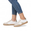 basket femme blanche tendance et confortable REMONTE D2C01