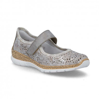 ballerines femme pieds sensibles Rieker  Moon N4299