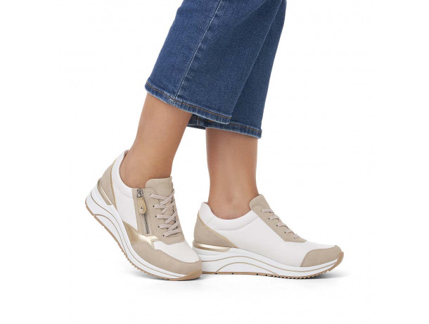 basket femme compensée et confortable Remonte D0T01