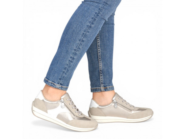 basket femme pieds sensibles confortables Rieker Morelia N1103