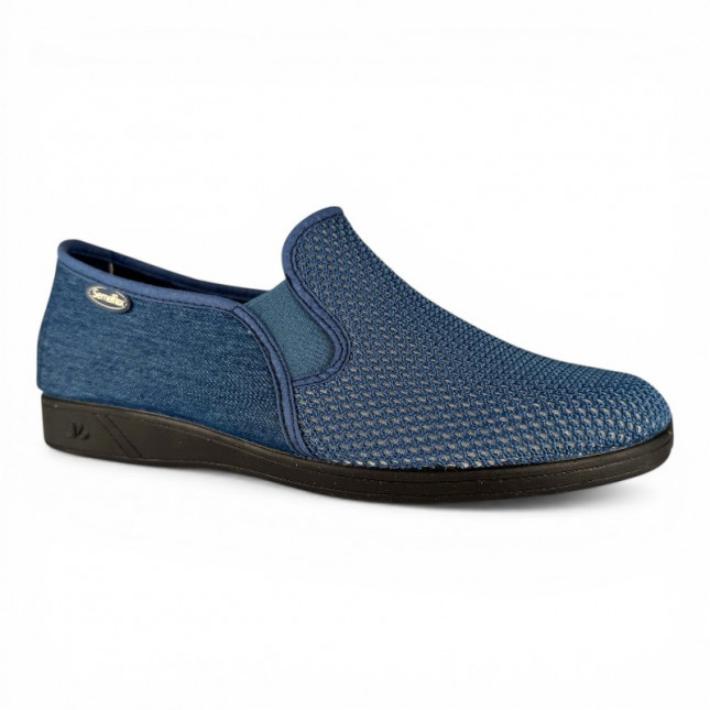 chaussons fermés pieds sensibles homme Semelflex Zeus