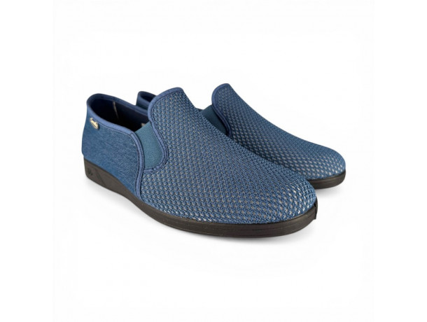 chaussons fermés pieds sensibles homme Semelflex Zeus