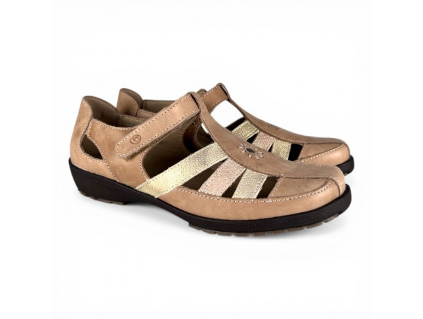 Sandales femme semelle amovible confortables Suave 8031TV