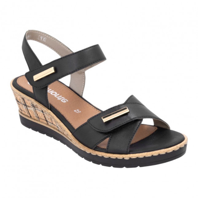 sandales talon compensé femme  confortables Remonte R6266
