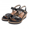 sandales talon compensé femme  confortables Remonte R6266