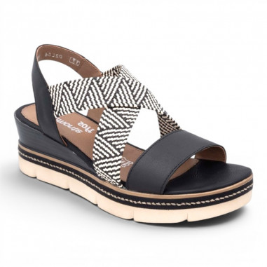 Sandales Femme talon Compensé Confortable REMONTE D2L54