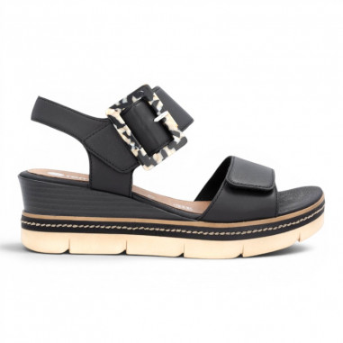 Sandales femme talon compensé confortables REMONTE D2L53