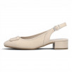 escarpin femme beige confortable Rieker 43456