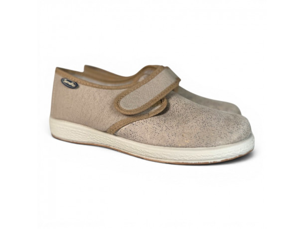 chaussons fermés pieds sensibles femme Semelflex Nathalie