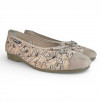Chaussons Ballerines Femme Semelflex Dune