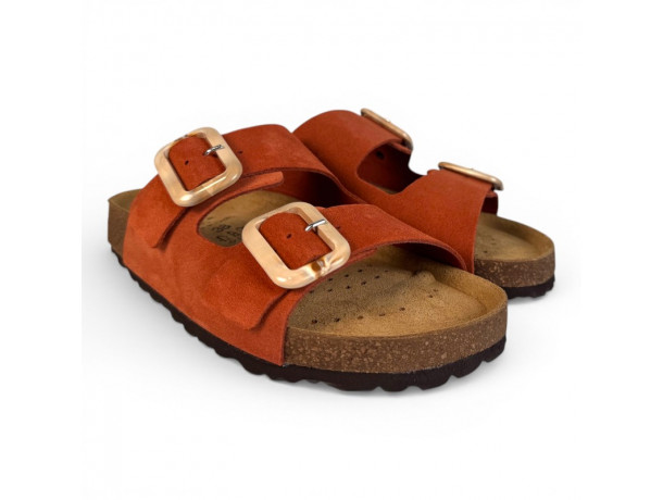 mules femme cuir confortable SEMELFLEX Léa