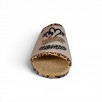 Chaussons mule femme bout ouvert confortable la maison de l'espadrille2101