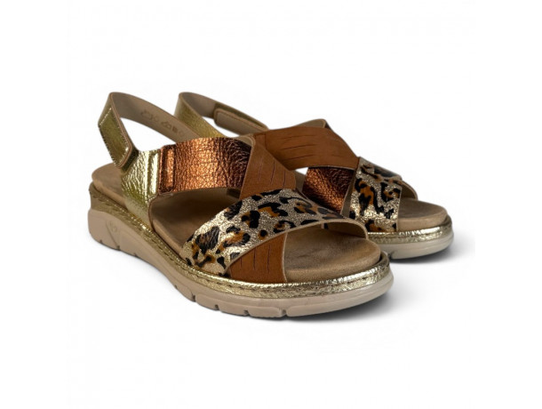 sandales cuir femme confortables Suave 12538