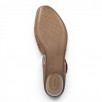 ballerines velcro confortables rieker Massa 43753