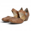ballerines velcro confortables rieker Massa 43753