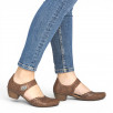 ballerines velcro confortables rieker Massa 43753