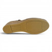 escarpin femme doré talon compensé la Maison de l'Espadrille Y151